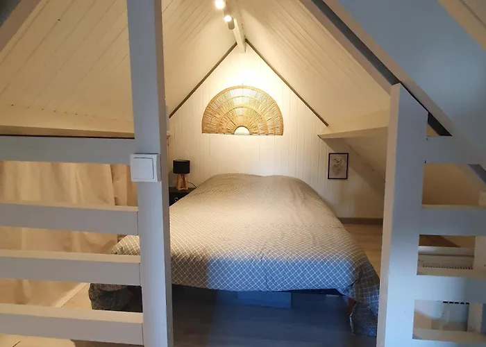 Moderne 6 Pers Avec Piscine L'ete Chalet Cabourg