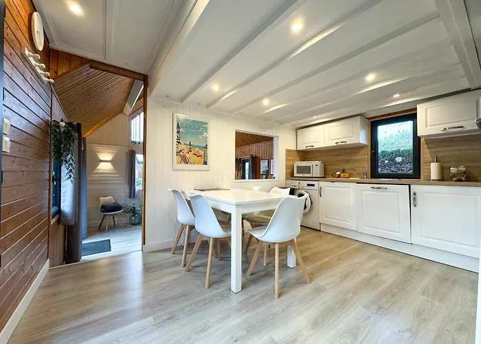 Moderne 6 Pers Avec Piscine L'ete Cabourg